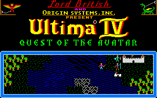 Ultima IV title screen